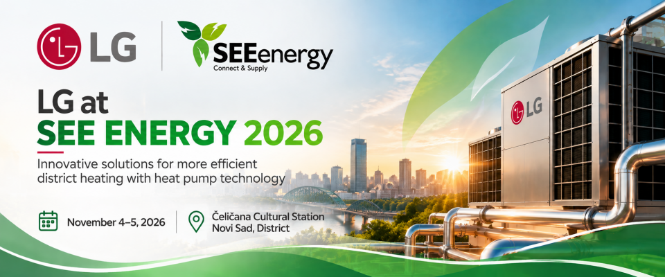 LG Electronics at SEE ENERGY 2026: Can Waste Heat Become a New Energy Source for Cities?
