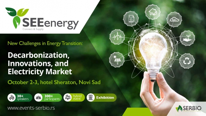 SEE ENERGY 2023, regional energy conference - 2-3, October, Novi Sad