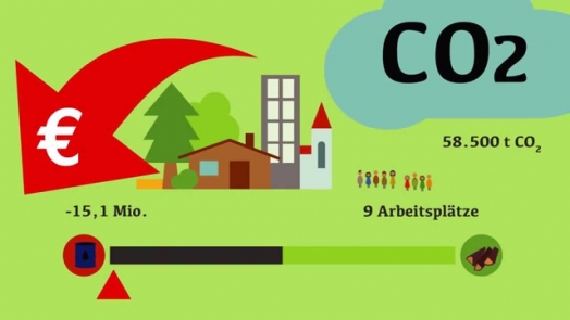 Animated footages on the use of biomass and environmental protection