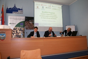 A workshop on &bdquo;Sustainable use of biomass and Biomass Logistic Centres&ldquo; held in Zrenjanin